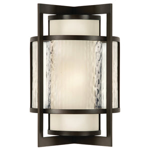 Singapore Moderne Outdoor 15"H Outdoor Wall Sconce #818081ST